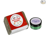 Samskrithi Naturals Anti-Acne Soap & Gentle Cleansing and Acne Gel | Gentle Skincare for Acne Management with a Non-Abrasive Formulation (Pack of 2)