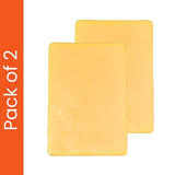 Samskrithi Naturals Carrot Face & Bathing Soap Bar - Handmade, 100% Pure & Natural with Goat Milk, Essential Oils, Exotic Herbs & Aroma, Pack of 2X125g | No Harsh Chemicals | Rich in Beta Carotene (Pack of 2)