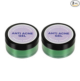 Samskrithi Naturals Anti Acne Face Gel for Pimple, Marks, Dark Spot Removal with Pure Aloe Vera gel, Tea Tree oil, Lavender Oil, Orange essential oil 50 gms (Pack of 2)