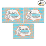 Samskrithi Naturals Baby Soap 125g, Gentle Cleansing for Delicate Skin (Pack of 3)