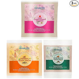 Samskrithi Naturals Complete Natural Care Trio Pack | Hair Conditioning Pack, Face Pack & Body Scrup Powder for Men & Women's (Pack of 3)