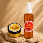 Samskrithi Naturals Pain Relief Oil and Foot Care Cream Set | Soothing Solution for Comfortable Foot Care | Pack of 2