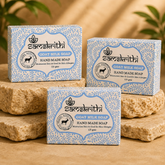 Samskrithi Naturals Goat Milk Soap (Pack of 3)