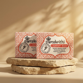 Samskrithi Naturals Carrot Face & Bathing Soap Bar - Handmade, 100% Pure & Natural with Goat Milk, Essential Oils, Exotic Herbs & Aroma, Pack of 2X125g | No Harsh Chemicals | Rich in Beta Carotene (Pack of 2)