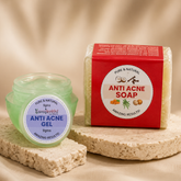 Anti Acne Kit-Duo (Soap & Gel)