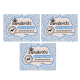 Samskrithi Naturals Goat Milk Soap (Pack of 3)