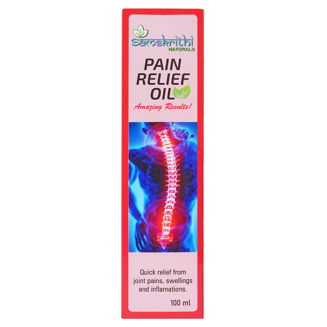 Pain Relief Oil(100ML) - 100% Natural | Samskrithi Naturals