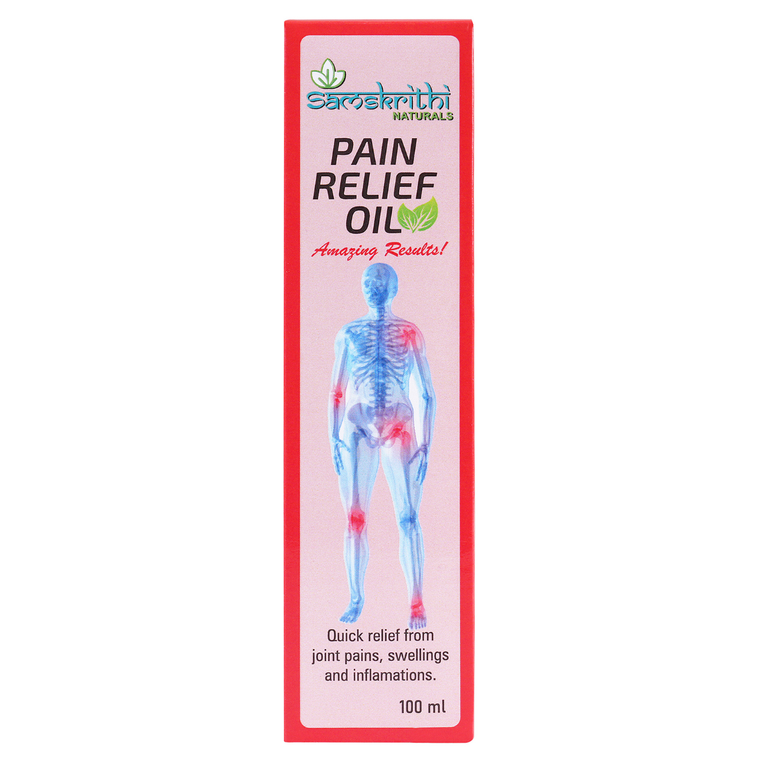 Pain Relief Oil(100ML) - 100% Natural | Samskrithi Naturals