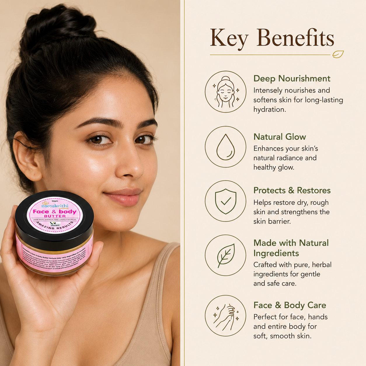 Samskrithi Naturals Face & Body Butter
