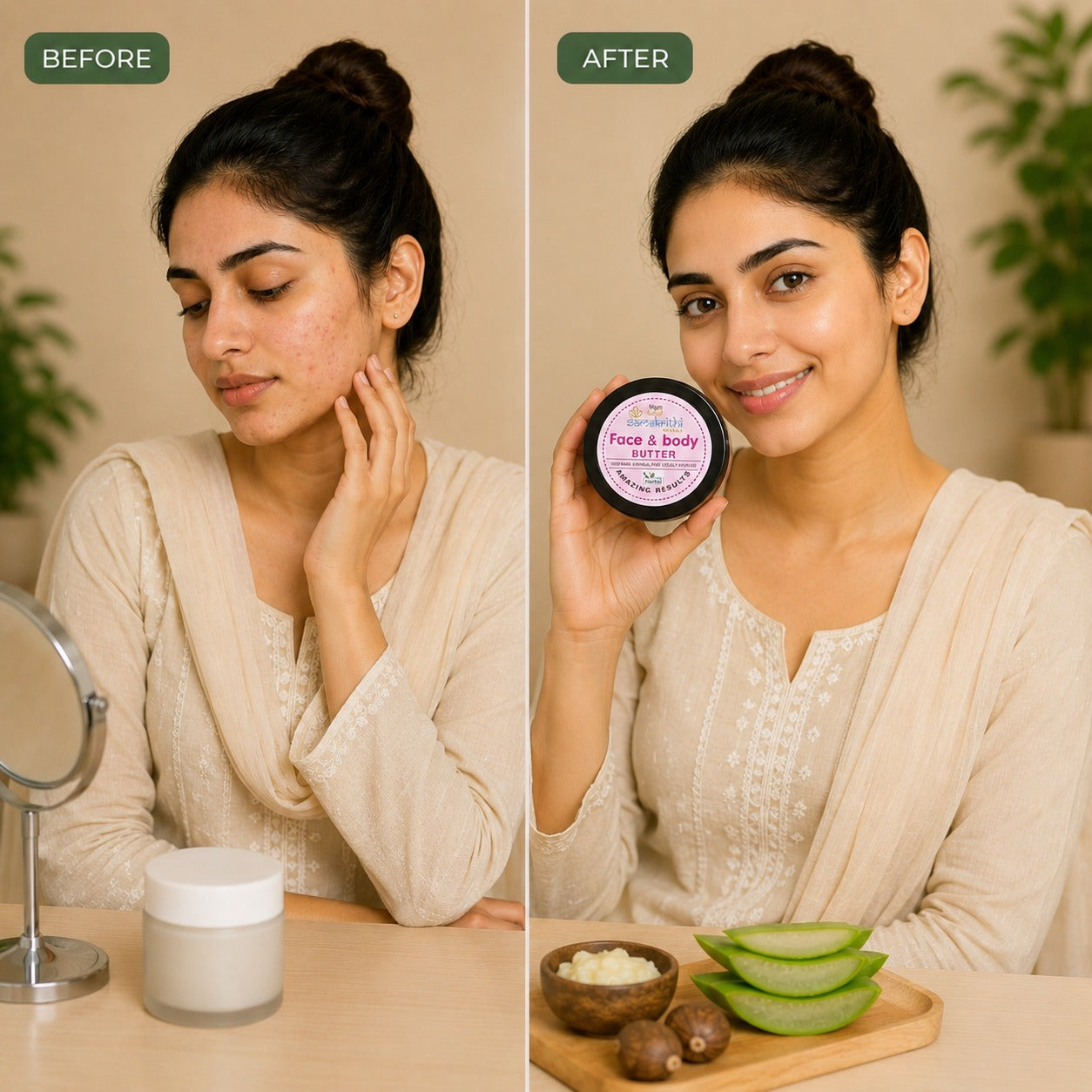 Samskrithi Naturals Face & Body Butter