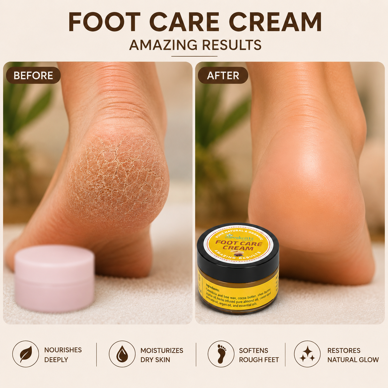 Samskrithi Naturals Foot Care Cream