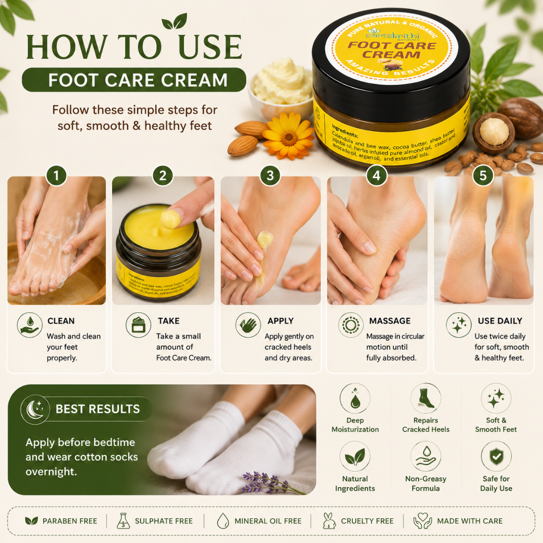 Samskrithi Naturals Foot Care Cream