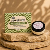 Samskrithi Naturals Hydration Skin Care Set | Dry Skin Soap, Face & Body Butter | Gentle Skin Cleansing | Moisture for Daily Radiance and Skin Well-Being | Combo (Pack of 2)