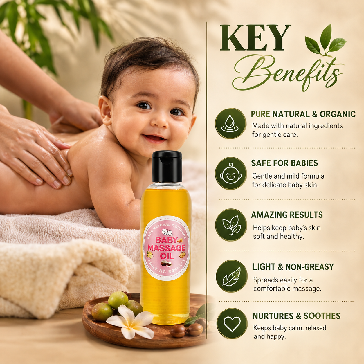 Baby Massage Oil